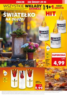 Kaufland - gazetka promocyjna Oferta Kaufland - Znicze od środy 29.10 do piątku 31.10 - strona 11