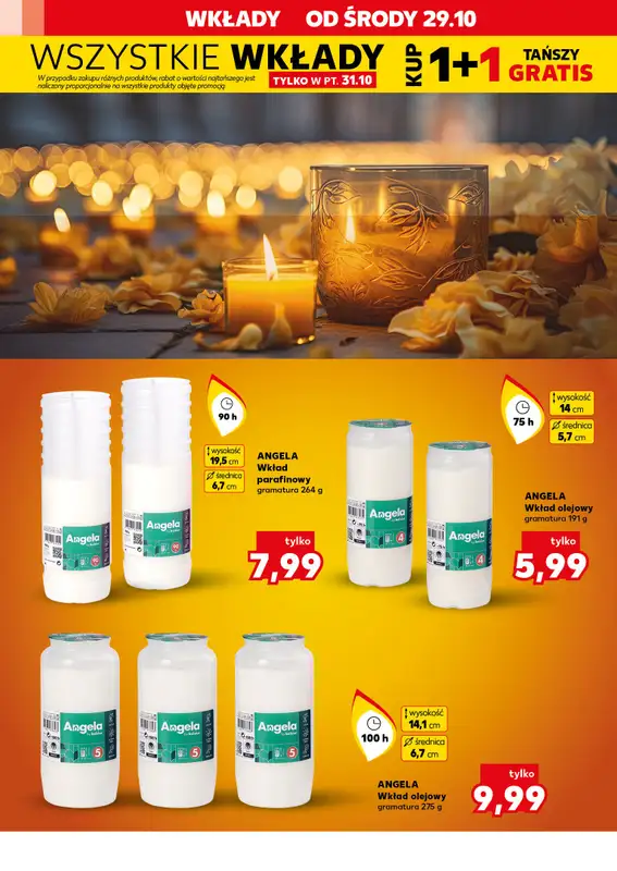 Kaufland - gazetka promocyjna Oferta Kaufland - Znicze od środy 29.10 do środy 05.11 - strona 16