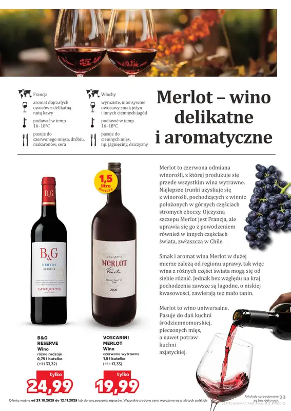 Kaufland - gazetka promocyjna Barek Kauflandu  do środy 12.11 - strona 23