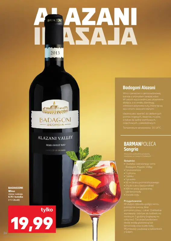 Kaufland - gazetka promocyjna Barek Kauflandu  do środy 12.11 - strona 26