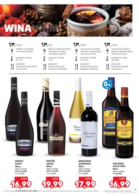 Kaufland - gazetka promocyjna Barek Kauflandu  do środy 12.11 - strona 21