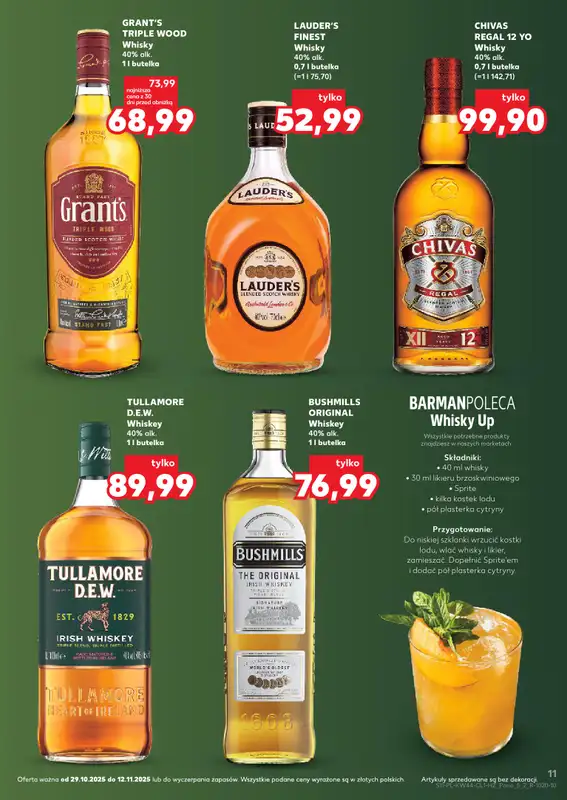Kaufland - gazetka promocyjna Barek Kauflandu  do środy 12.11 - strona 11