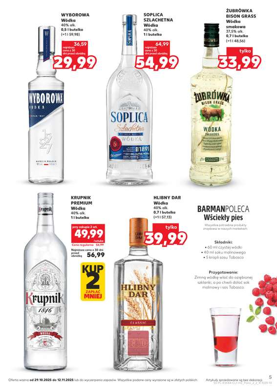 Kaufland - gazetka promocyjna Barek Kauflandu  do środy 12.11 - strona 5