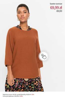 Sweter oversize
