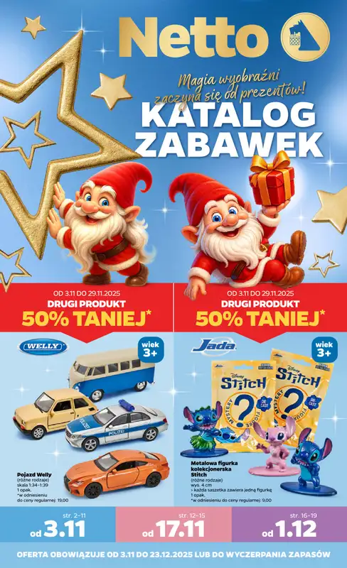 Netto - gazetka promocyjna Katalog zabawek  