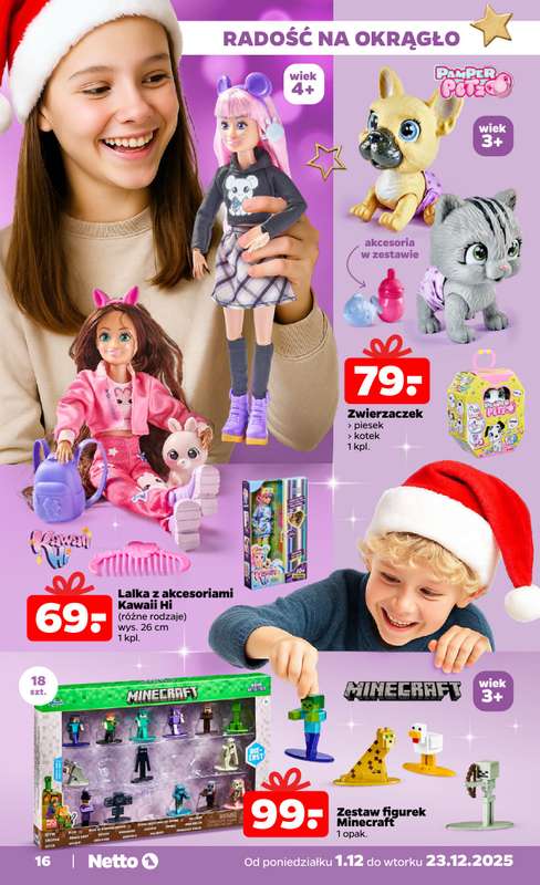 Netto - gazetka promocyjna Katalog zabawek  do wtorku 23.12 - strona 16