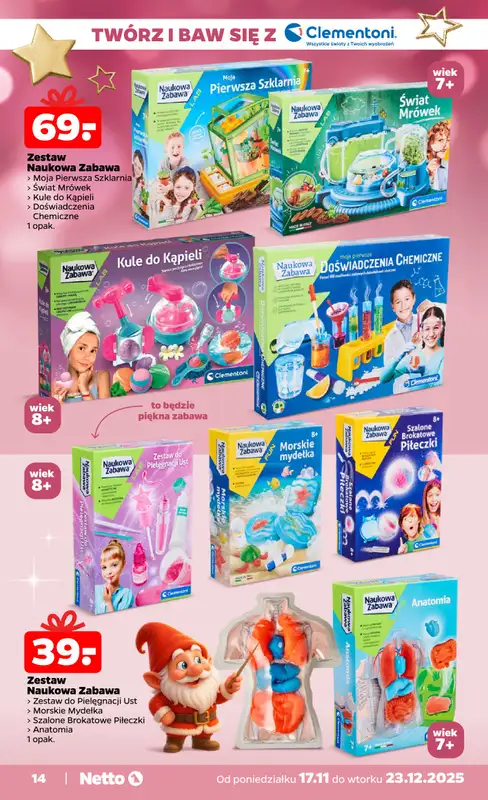 Netto - gazetka promocyjna Katalog zabawek  do wtorku 23.12 - strona 14