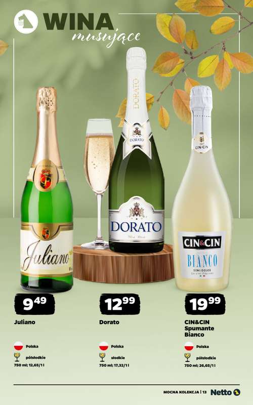 Netto - gazetka promocyjna Mocna Kolekcja - Wina  do soboty 08.11 - strona 13