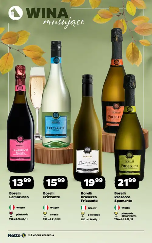 Netto - gazetka promocyjna Mocna Kolekcja - Wina  do soboty 08.11 - strona 12