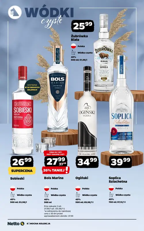 Netto - gazetka promocyjna Mocna Kolekcja - Alkohole Mocne  do soboty 08.11 - strona 8
