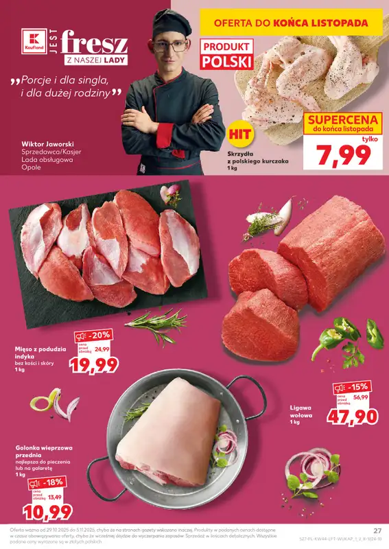 Kaufland - gazetka promocyjna Oferta Kaufland od środy 29.10 do środy 05.11 - strona 27