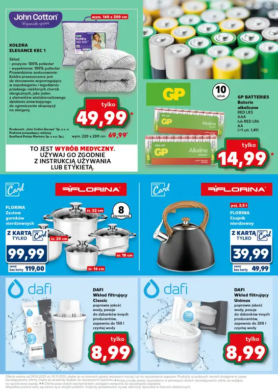 Kaufland - gazetka promocyjna Oferta Kaufland od środy 29.10 do środy 05.11 - strona 63