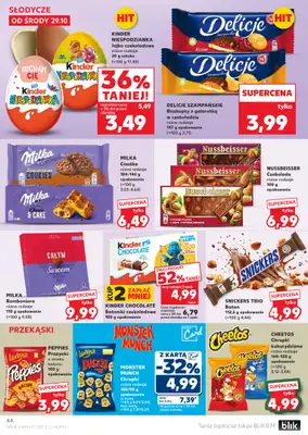 Kaufland - gazetka promocyjna Oferta Kaufland od środy 29.10 do środy 05.11 - strona 44 Kaufland - gazetka promocyjna Oferta Kaufland od środy 29.10 do środy 05.11 - strona 44