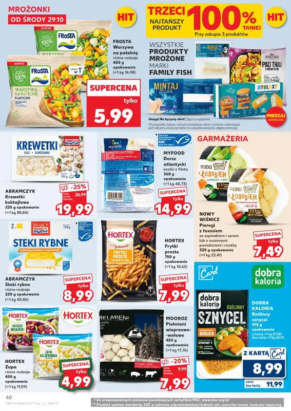 Kaufland - gazetka promocyjna Oferta Kaufland od środy 29.10 do środy 05.11 - strona 40