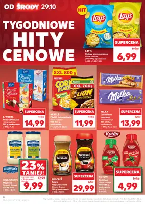 Kaufland - gazetka promocyjna Oferta Kaufland od środy 29.10 do środy 05.11 - strona 8 Kaufland - gazetka promocyjna Oferta Kaufland od środy 29.10 do środy 05.11 - strona 8
