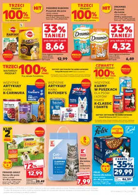 Kaufland - gazetka promocyjna Oferta Kaufland od środy 29.10 do środy 05.11 - strona 57 Kaufland - gazetka promocyjna Oferta Kaufland od środy 29.10 do środy 05.11 - strona 57