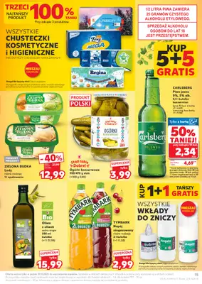 Kaufland - gazetka promocyjna Oferta Kaufland od środy 29.10 do środy 05.11 - strona 15 Kaufland - gazetka promocyjna Oferta Kaufland od środy 29.10 do środy 05.11 - strona 15