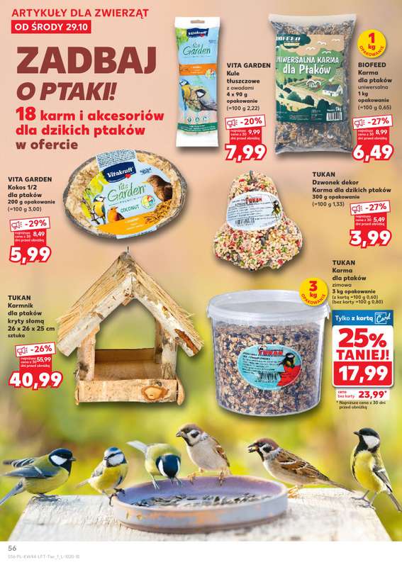 Kaufland - gazetka promocyjna Oferta Kaufland od środy 29.10 do środy 05.11 - strona 56