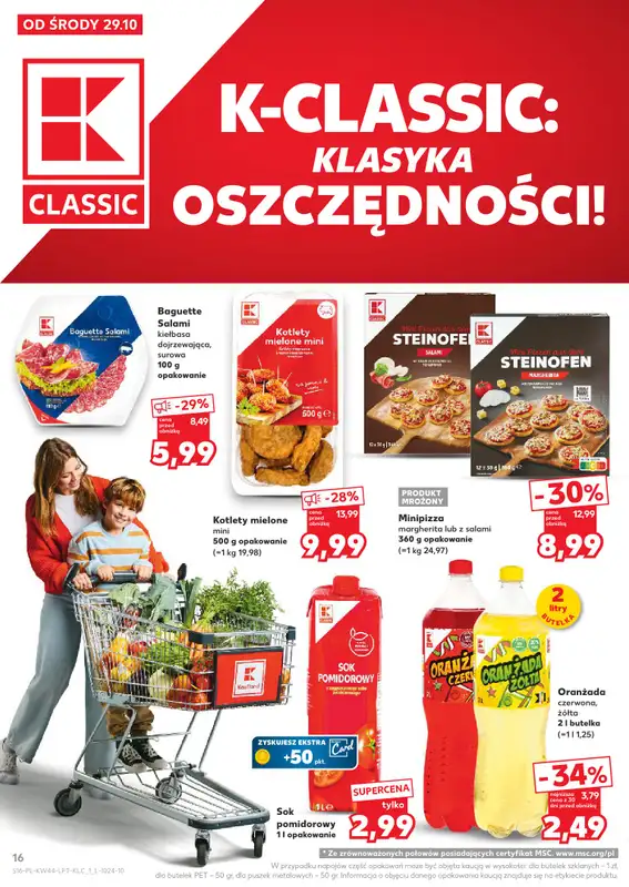 Kaufland - gazetka promocyjna Oferta Kaufland od środy 29.10 do środy 05.11 - strona 16
