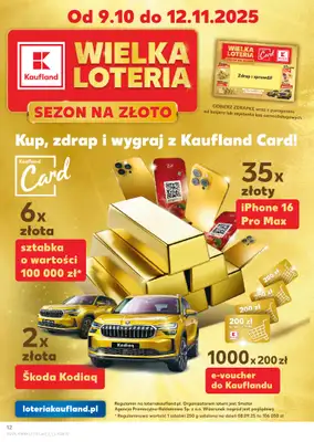 Kaufland - gazetka promocyjna Oferta Kaufland od środy 29.10 do środy 05.11 - strona 12 Kaufland - gazetka promocyjna Oferta Kaufland od środy 29.10 do środy 05.11 - strona 12