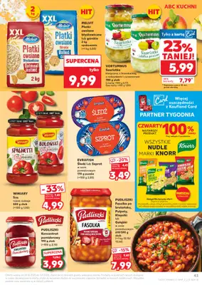 Kaufland - gazetka promocyjna Oferta Kaufland od środy 29.10 do środy 05.11 - strona 43 Kaufland - gazetka promocyjna Oferta Kaufland od środy 29.10 do środy 05.11 - strona 43