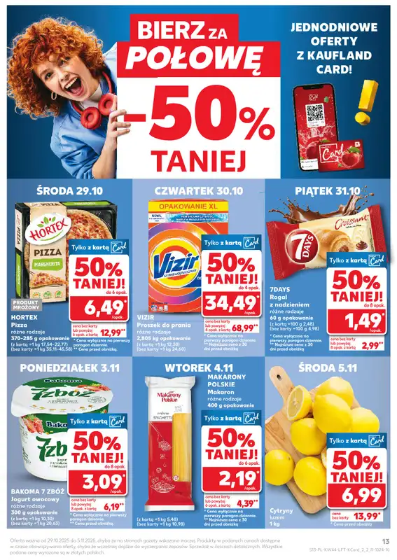 Kaufland - gazetka promocyjna Oferta Kaufland od środy 29.10 do środy 05.11 - strona 13