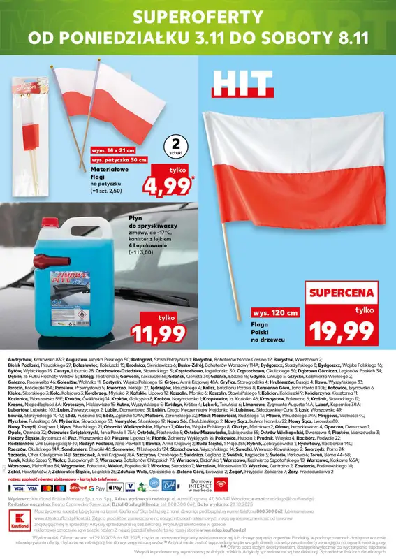 Kaufland - gazetka promocyjna Oferta Kaufland - Non Food od środy 29.10 do środy 05.11 - strona 20