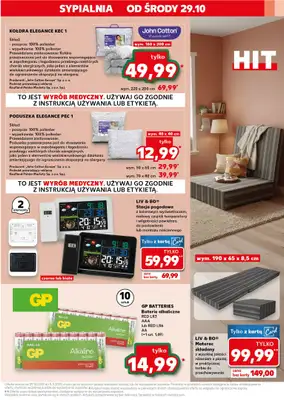 Kaufland - gazetka promocyjna Oferta Kaufland - Non Food od środy 29.10 do środy 05.11 - strona 5 Kaufland - gazetka promocyjna Oferta Kaufland - Non Food od środy 29.10 do środy 05.11 - strona 5