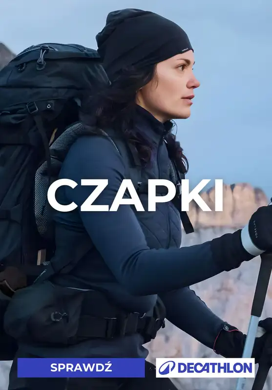 Decathlon - gazetka promocyjna Czapki na chłodne dni  