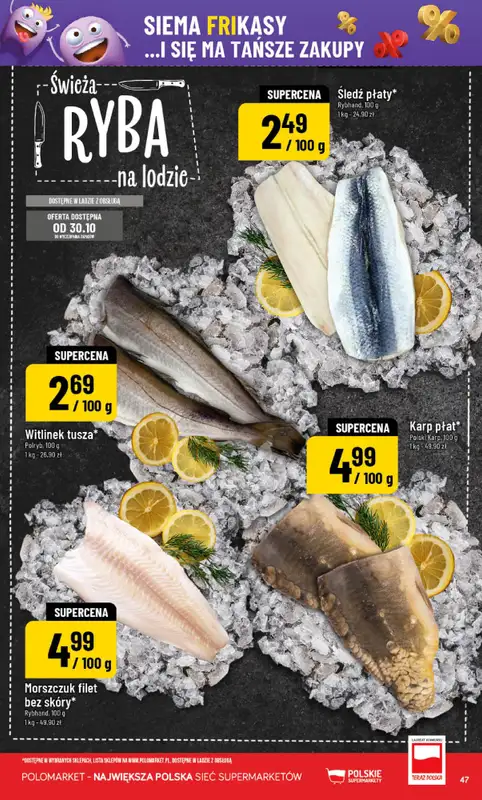POLOmarket - gazetka promocyjna Gazetka od środy 29.10 do wtorku 04.11 - strona 47