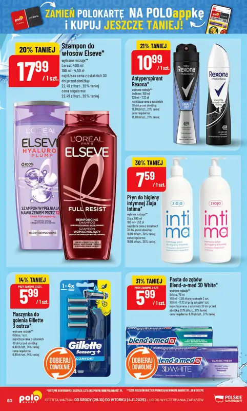 POLOmarket - gazetka promocyjna Gazetka od środy 29.10 do wtorku 04.11 - strona 80
