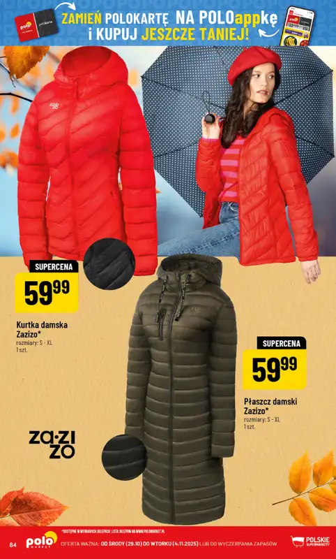 POLOmarket - gazetka promocyjna Gazetka od środy 29.10 do wtorku 04.11 - strona 84