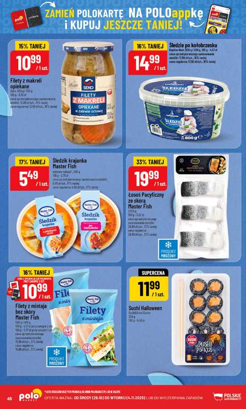 POLOmarket - gazetka promocyjna Gazetka od środy 29.10 do wtorku 04.11 - strona 48