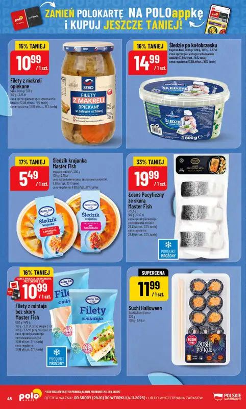 POLOmarket - gazetka promocyjna Gazetka od środy 29.10 do wtorku 04.11 - strona 48