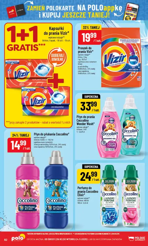 POLOmarket - gazetka promocyjna Gazetka od środy 29.10 do wtorku 04.11 - strona 82