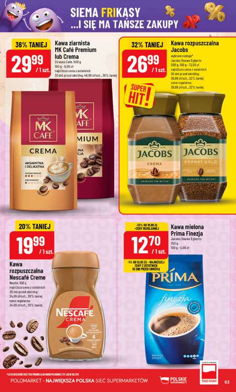 POLOmarket - gazetka promocyjna Gazetka od 艣rody 29.10 do wtorku 04.11 - strona 63 POLOmarket - gazetka promocyjna Gazetka od 艣rody 29.10 do wtorku 04.11 - strona 63