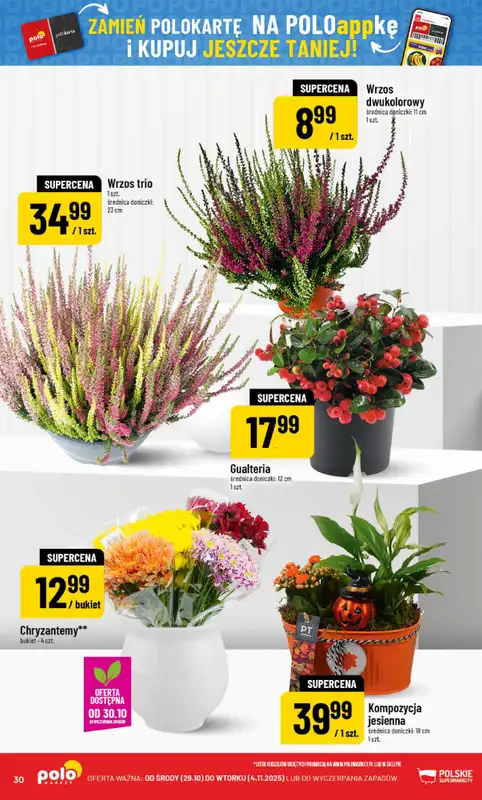 POLOmarket - gazetka promocyjna Gazetka od środy 29.10 do wtorku 04.11 - strona 30