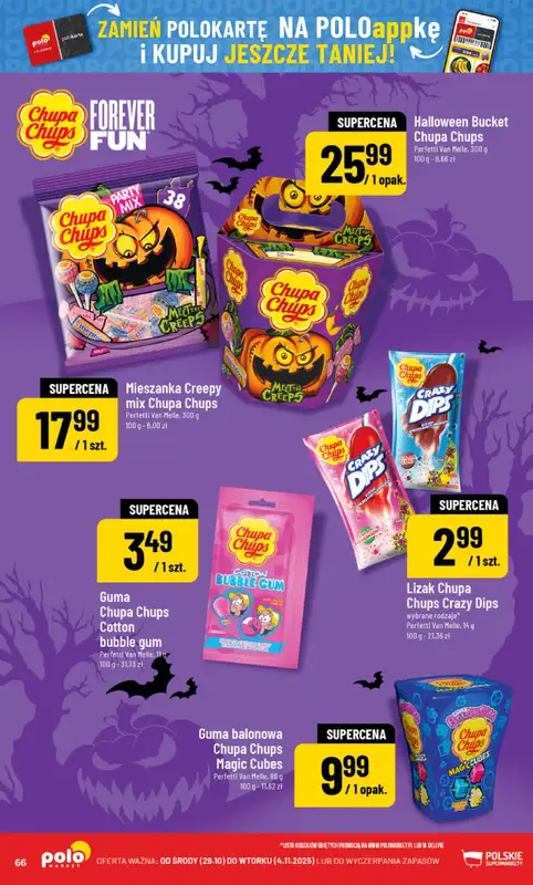 POLOmarket - gazetka promocyjna Gazetka od środy 29.10 do wtorku 04.11 - strona 66