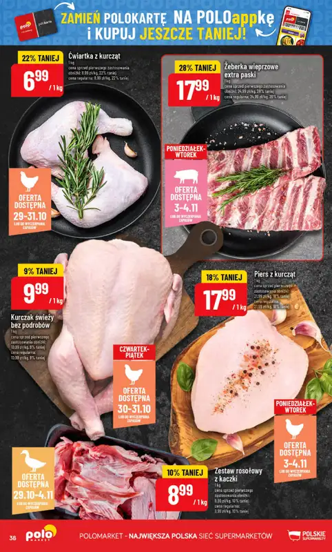 POLOmarket - gazetka promocyjna Gazetka od środy 29.10 do wtorku 04.11 - strona 38