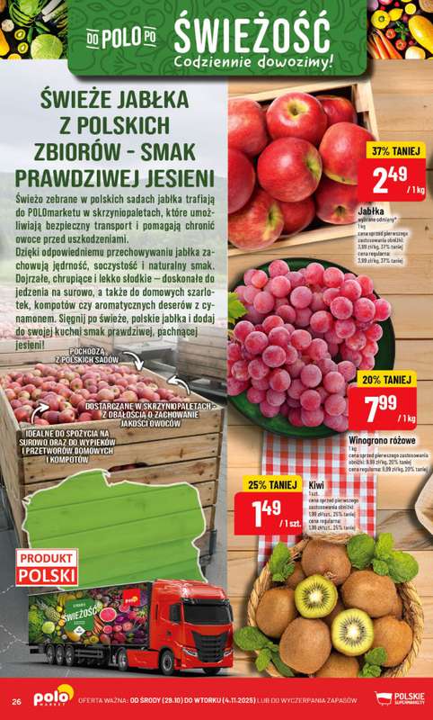 POLOmarket - gazetka promocyjna Gazetka od środy 29.10 do wtorku 04.11 - strona 26