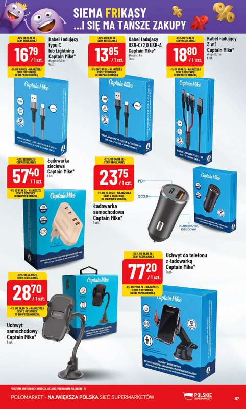 POLOmarket - gazetka promocyjna Gazetka od 艣rody 29.10 do wtorku 04.11 - strona 87 POLOmarket - gazetka promocyjna Gazetka od 艣rody 29.10 do wtorku 04.11 - strona 87