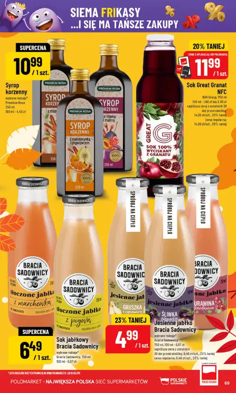 POLOmarket - gazetka promocyjna Gazetka od środy 29.10 do wtorku 04.11 - strona 69