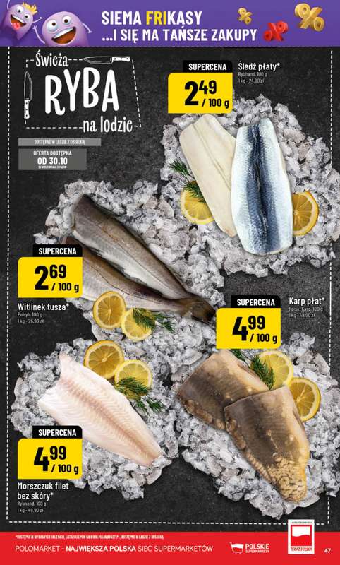 POLOmarket - gazetka promocyjna Gazetka od środy 29.10 do wtorku 04.11 - strona 47