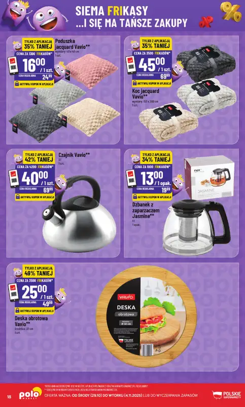 POLOmarket - gazetka promocyjna Frikasowy Katalog od środy 29.10 do wtorku 04.11 - strona 18