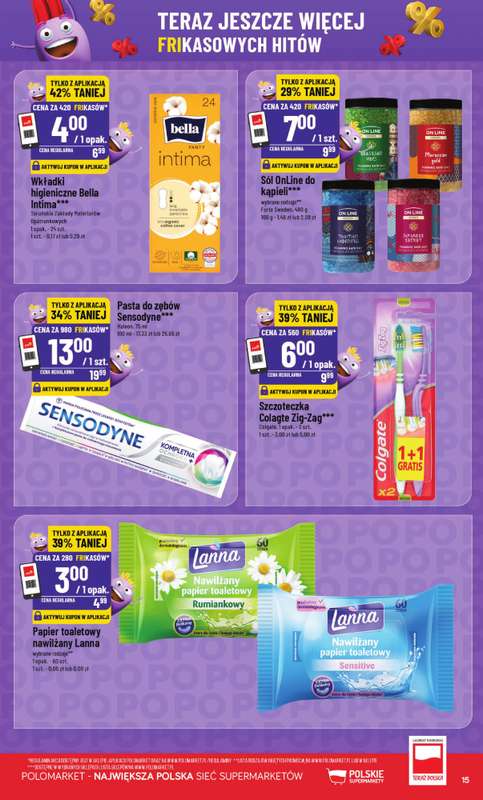 POLOmarket - gazetka promocyjna Frikasowy Katalog od 艣rody 29.10 do wtorku 04.11 - strona 15 POLOmarket - gazetka promocyjna Frikasowy Katalog od 艣rody 29.10 do wtorku 04.11 - strona 15