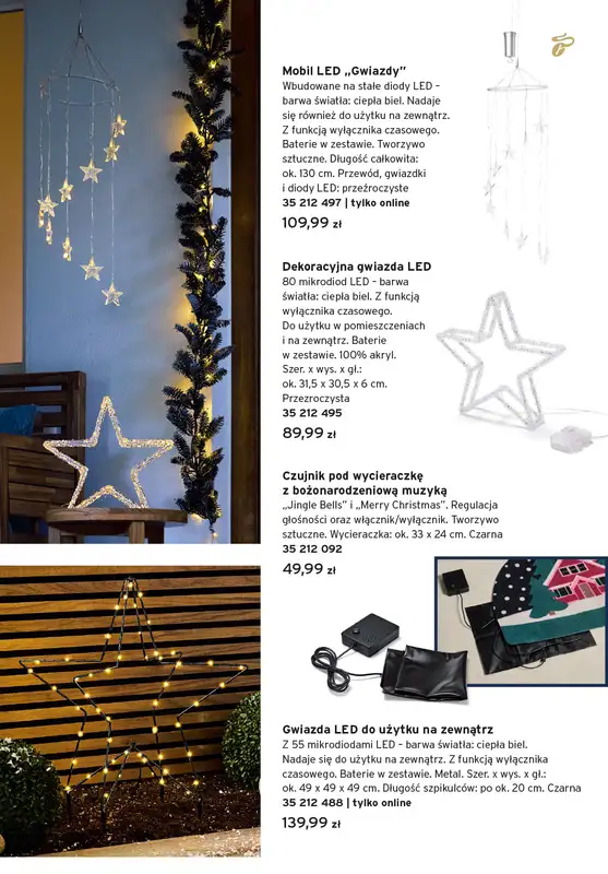 Tchibo - gazetka promocyjna Święta pełne blasku od wtorku 28.10 do środy 24.12 - strona 15
