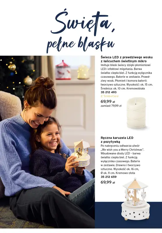 Tchibo - gazetka promocyjna Święta pełne blasku od wtorku 28.10 do środy 24.12 - strona 6
