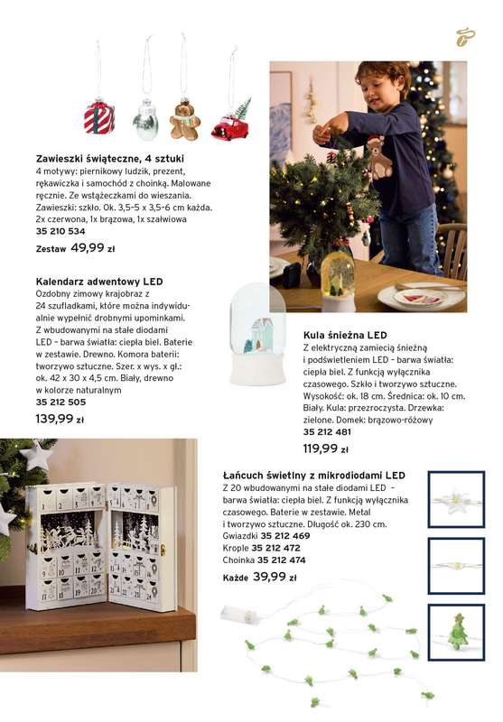 Tchibo - gazetka promocyjna Święta pełne blasku od wtorku 28.10 do środy 24.12 - strona 9