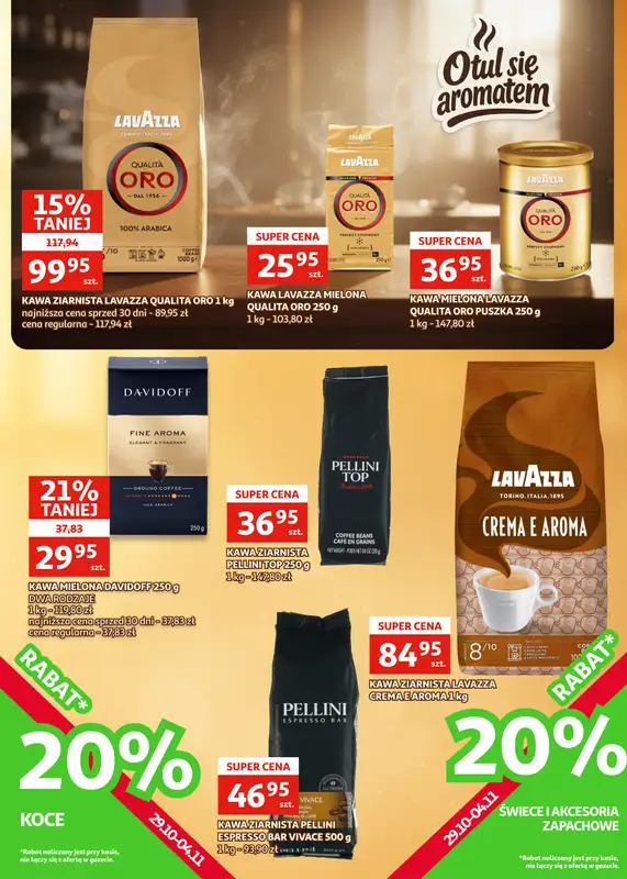 Auchan - gazetka promocyjna Gazetka Racibórz | Ceny spadają na jesień od środy 29.10 do wtorku 04.11 - strona 2