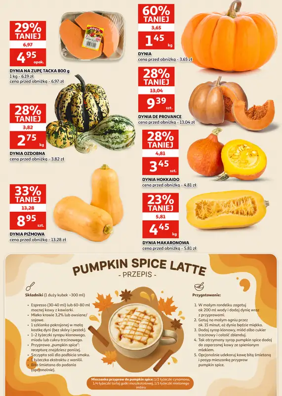 Auchan - gazetka promocyjna Gazetka Racibórz | Ceny spadają na jesień od środy 29.10 do wtorku 04.11 - strona 4